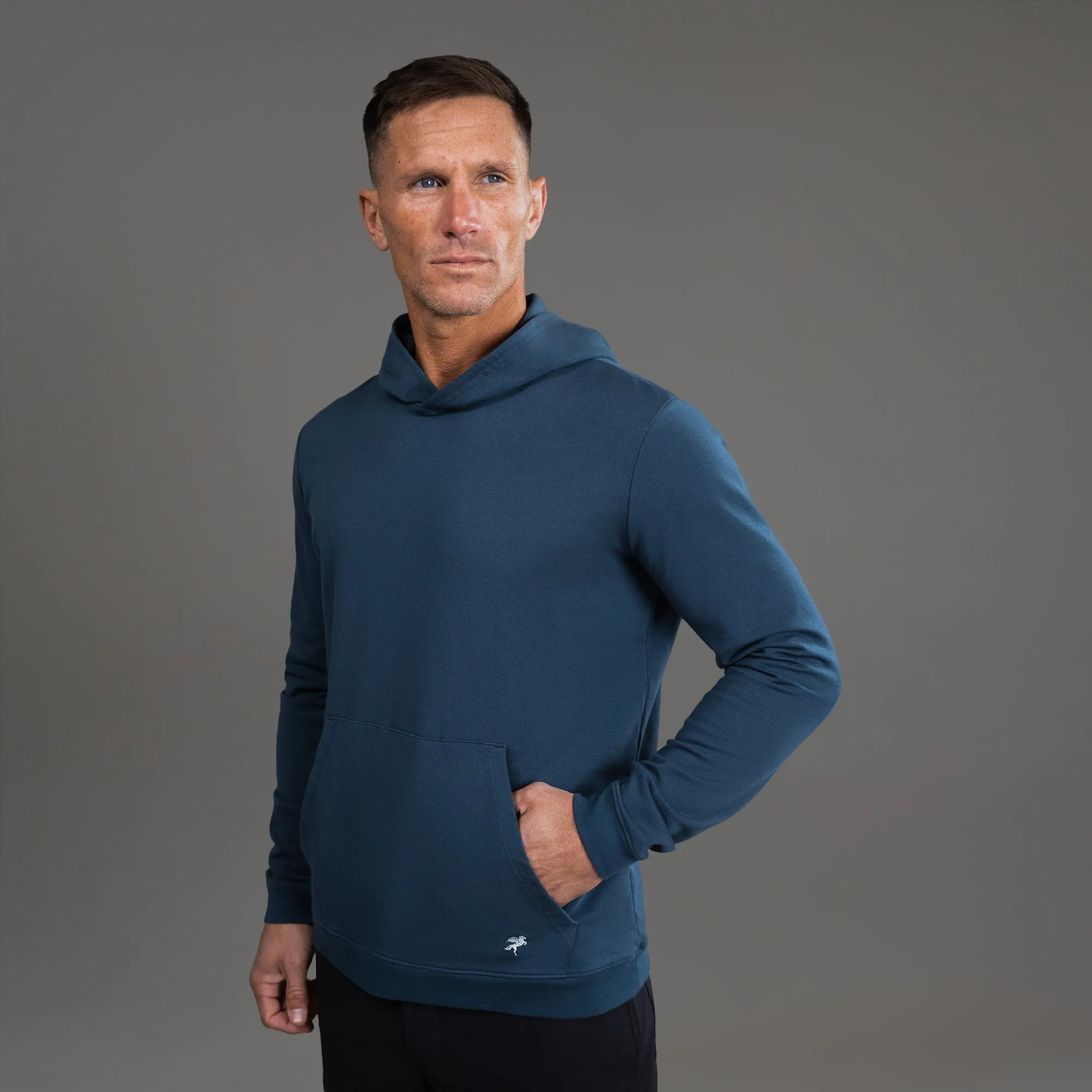 Cumulus Hoodie - Deep Sea flex fit