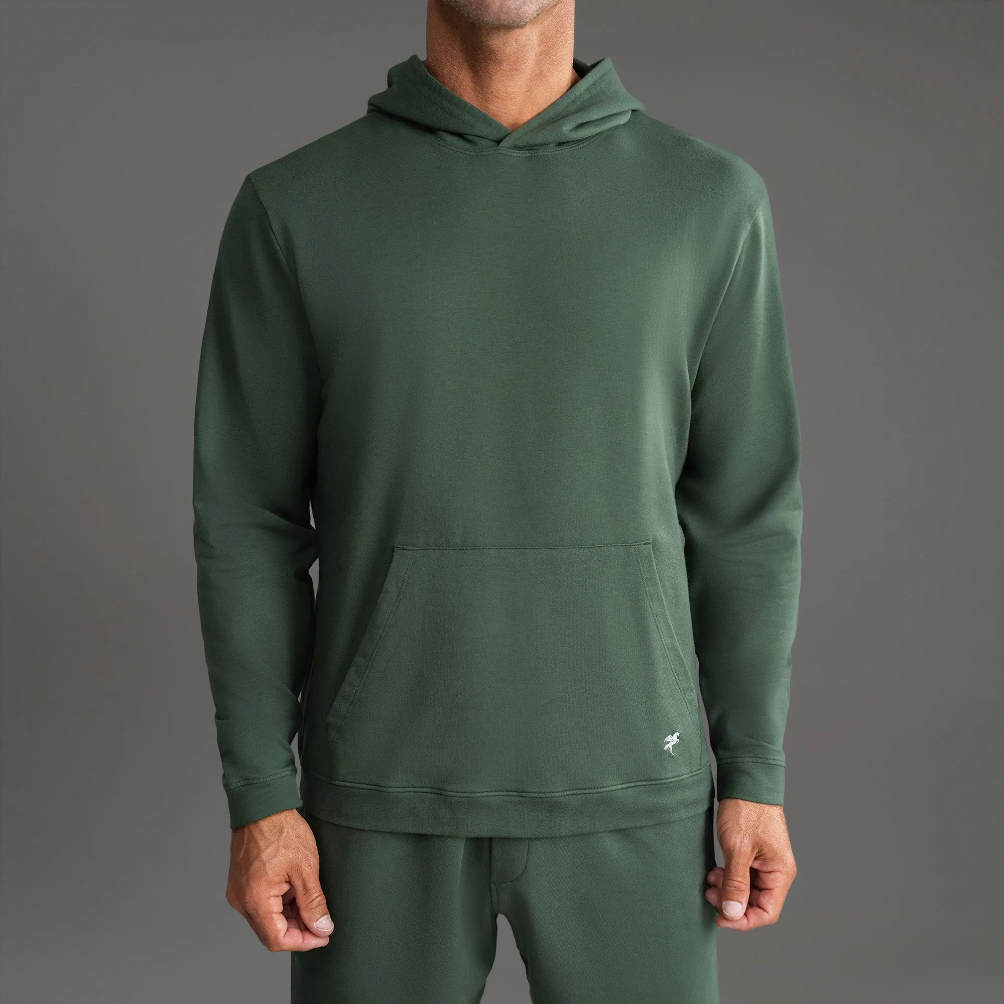 Cumulus Hoodie - Moss bold voice