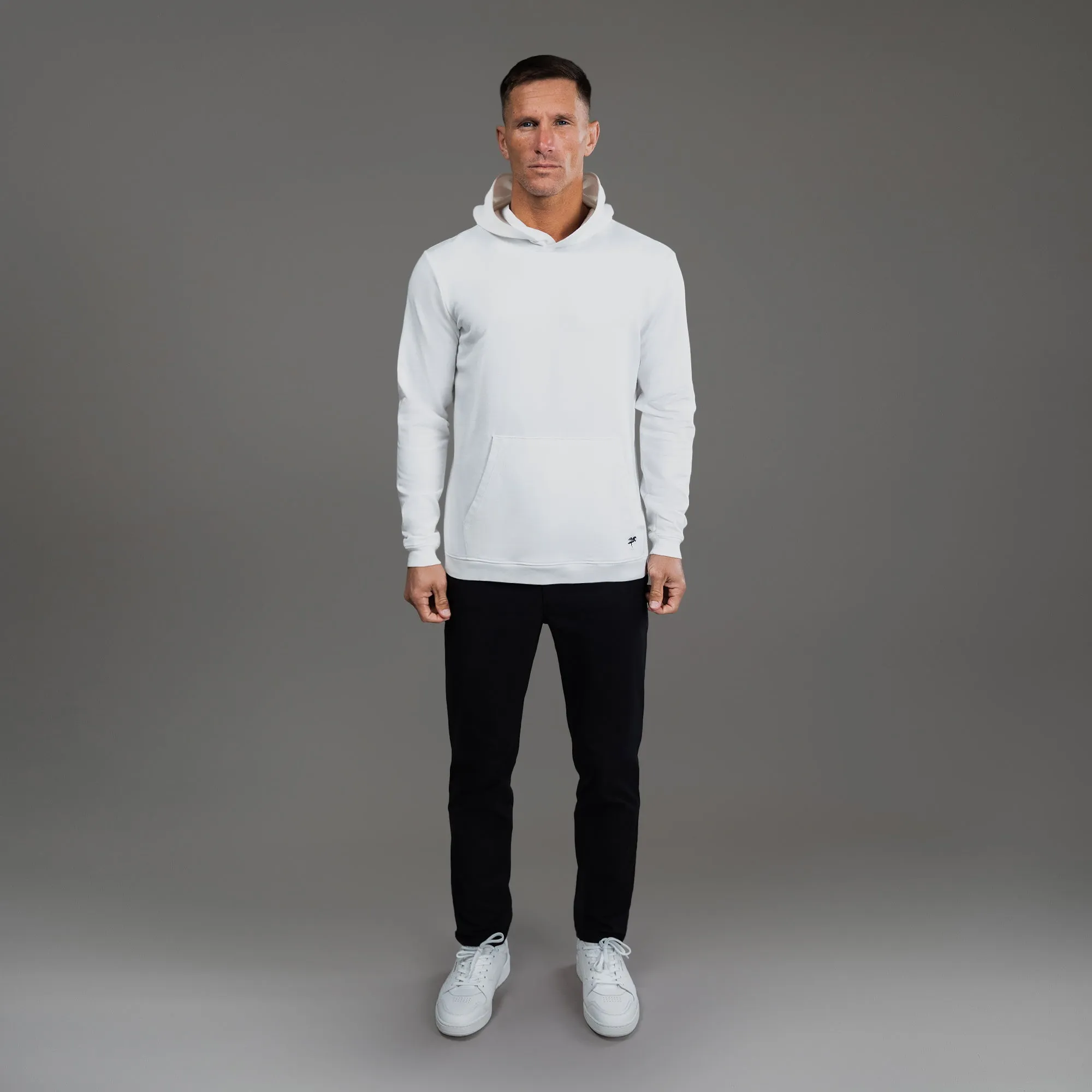 Cumulus Hoodie - White festive mood