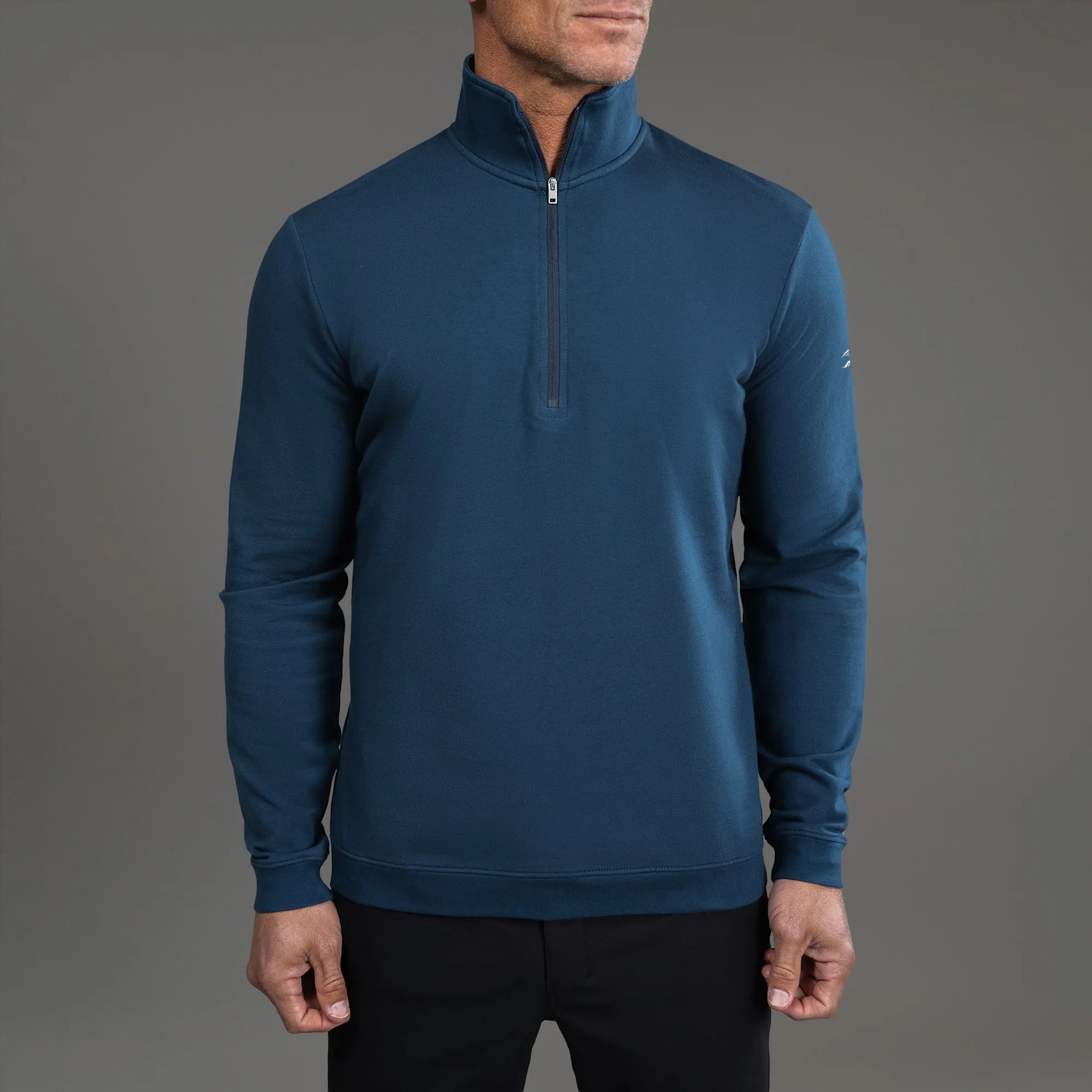 Cumulus Quarter Zip - Deep Sea laidback sharp