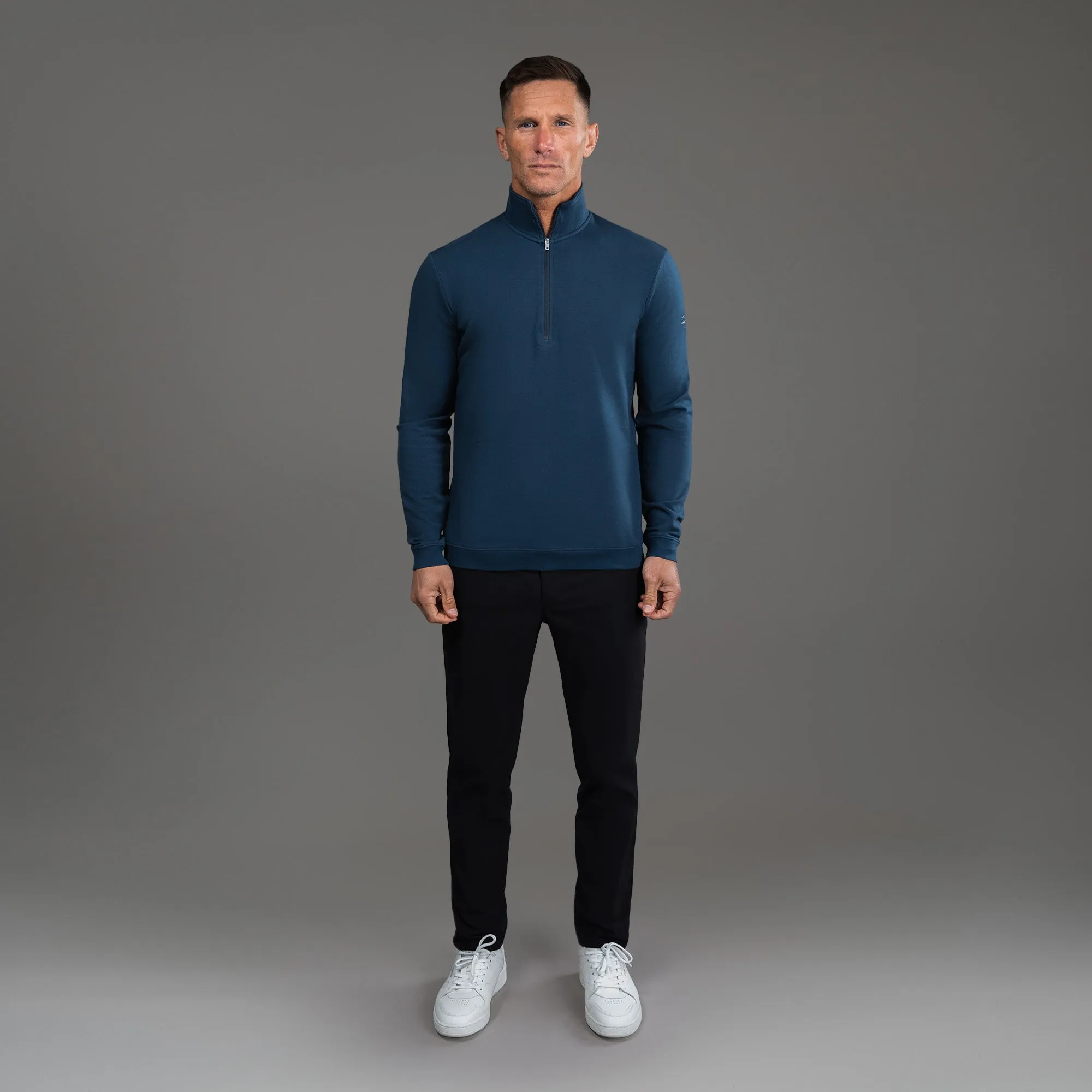 Cumulus Quarter Zip - Deep Sea image build