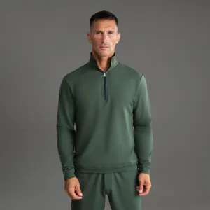 Cumulus Quarter Zip - Moss quick outfit Cumulus Quarter Zip - Moss joy simple