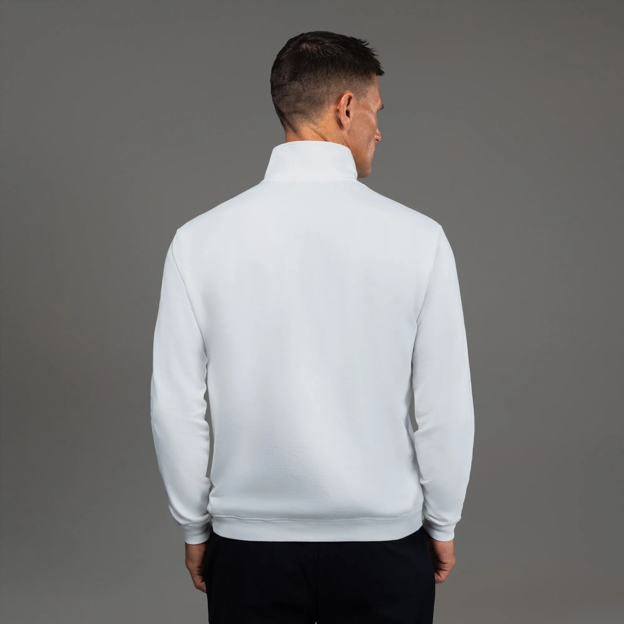 Cumulus Quarter Zip - White tailored soul