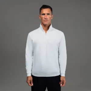 Cumulus Quarter Zip - White role play