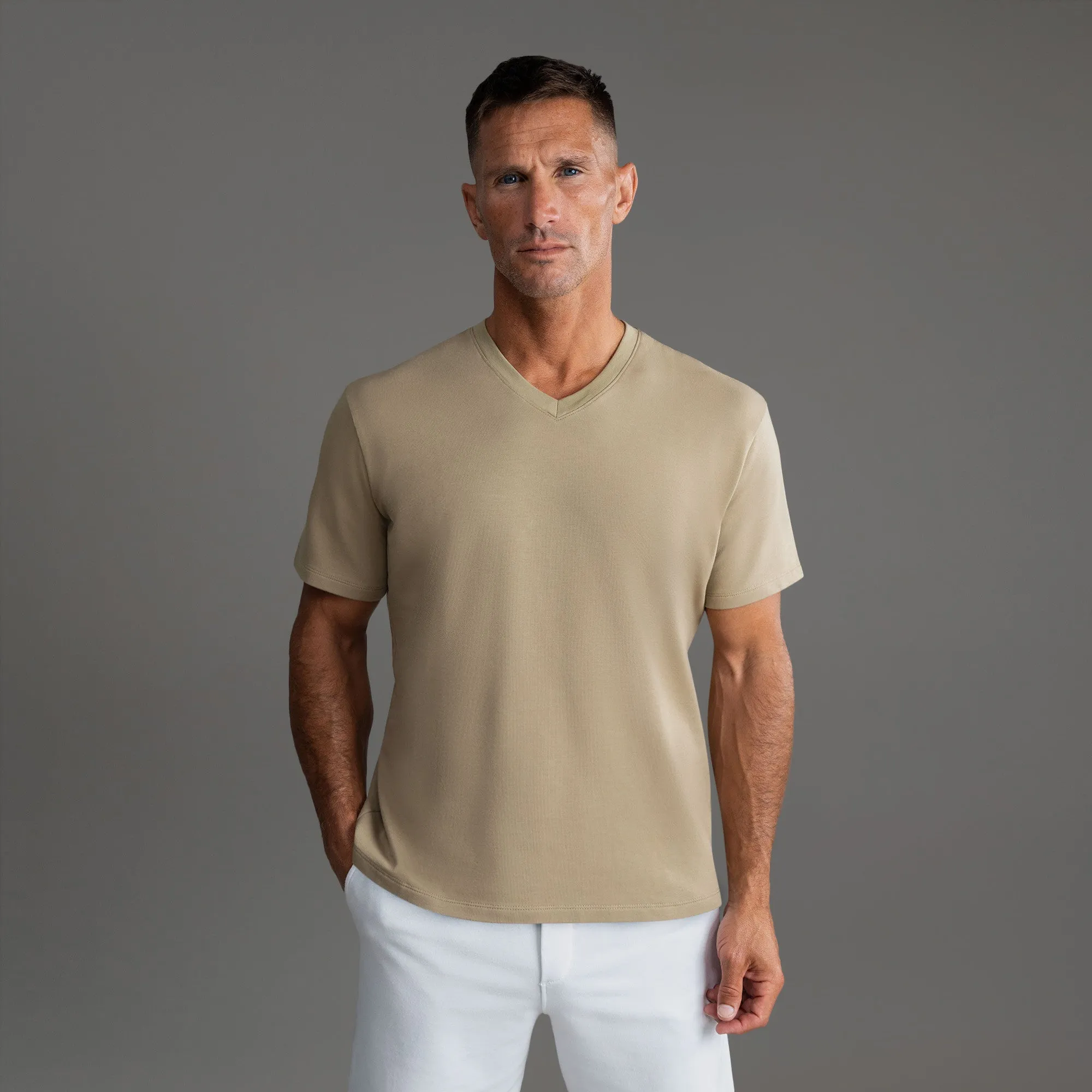 Cumulus V-Neck T-Shirt culture icon