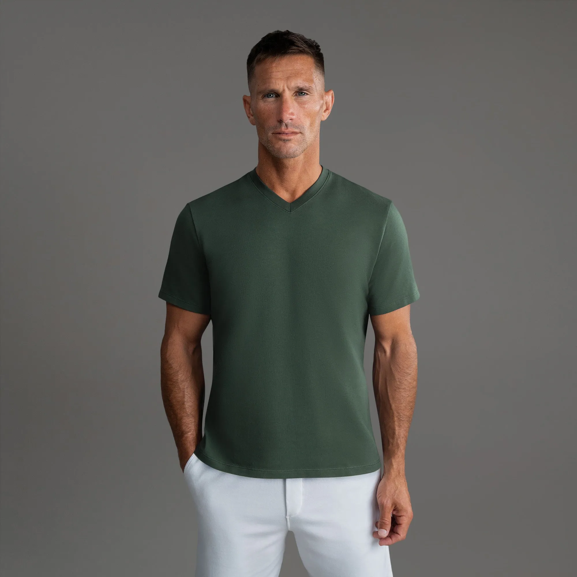 Cumulus V-Neck T-Shirt culture icon