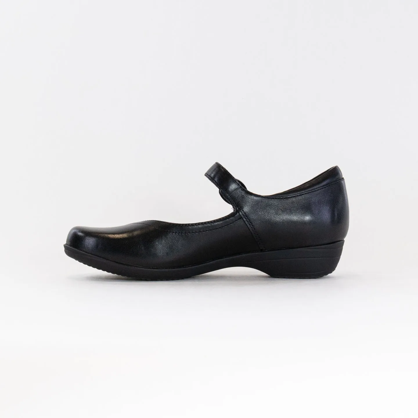 Dansko Fawna Wide (Women's) - Black Milled Napa flexible gear