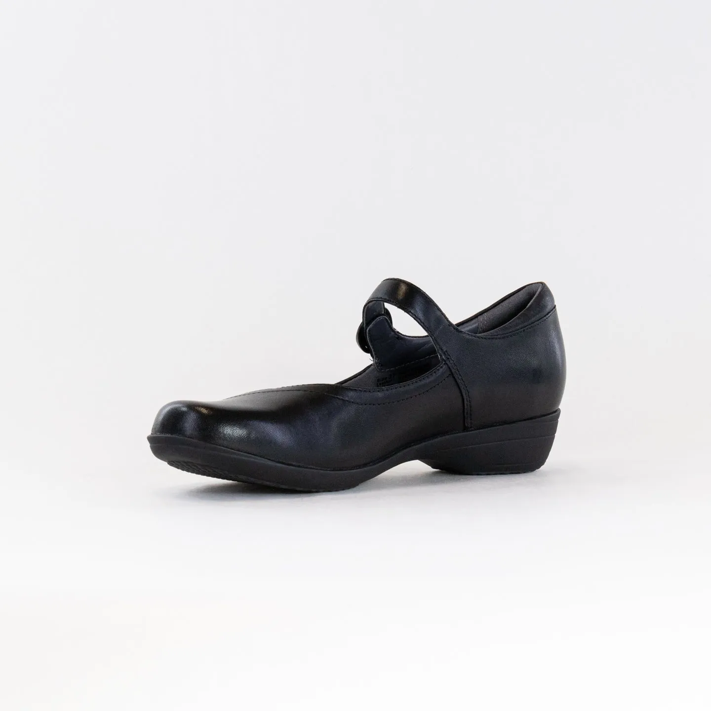 Dansko Fawna Wide (Women's) - Black Milled Napa slip guard
