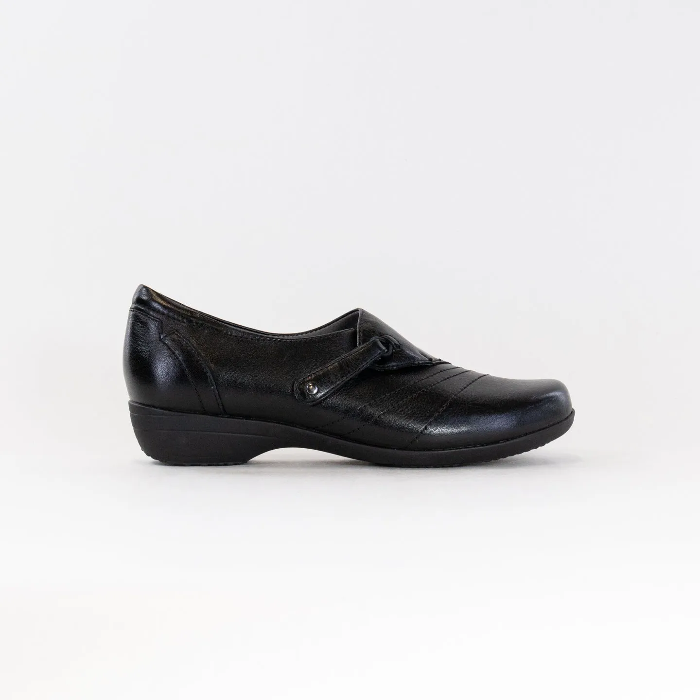 Dansko Franny (Women's) - Black Leather durable build
