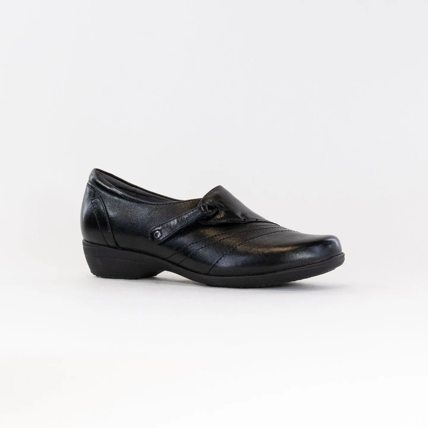 Dansko Franny (Women's) - Black Leather memory foam