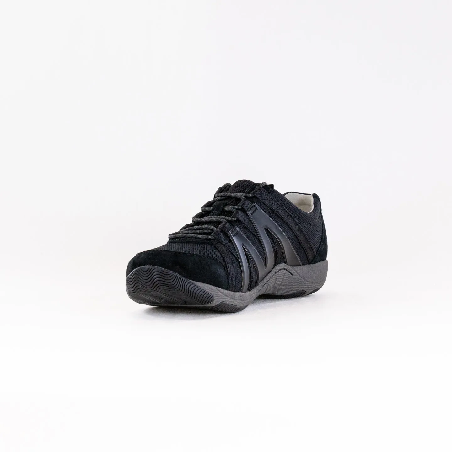 Dansko Henriette Wide (Women's) - Black/Black smooth ride