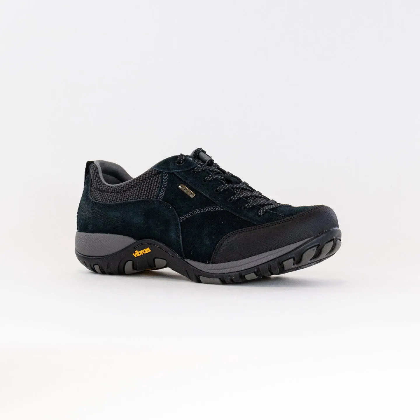 Dansko Paisley Wide (Women's) - Black/Black secure grip