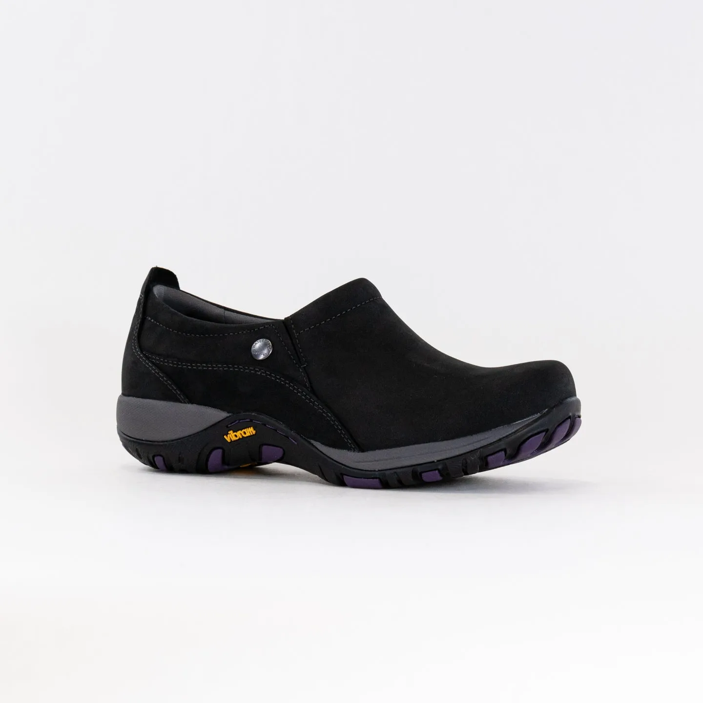 Dansko Patti Waterproof (Women's) - Black Milled Nubuck traveler must-have
