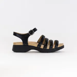 Dansko Roxie (Women's) - Black Free Ground Dansko Roxie (Women's) - Black Foot Relax