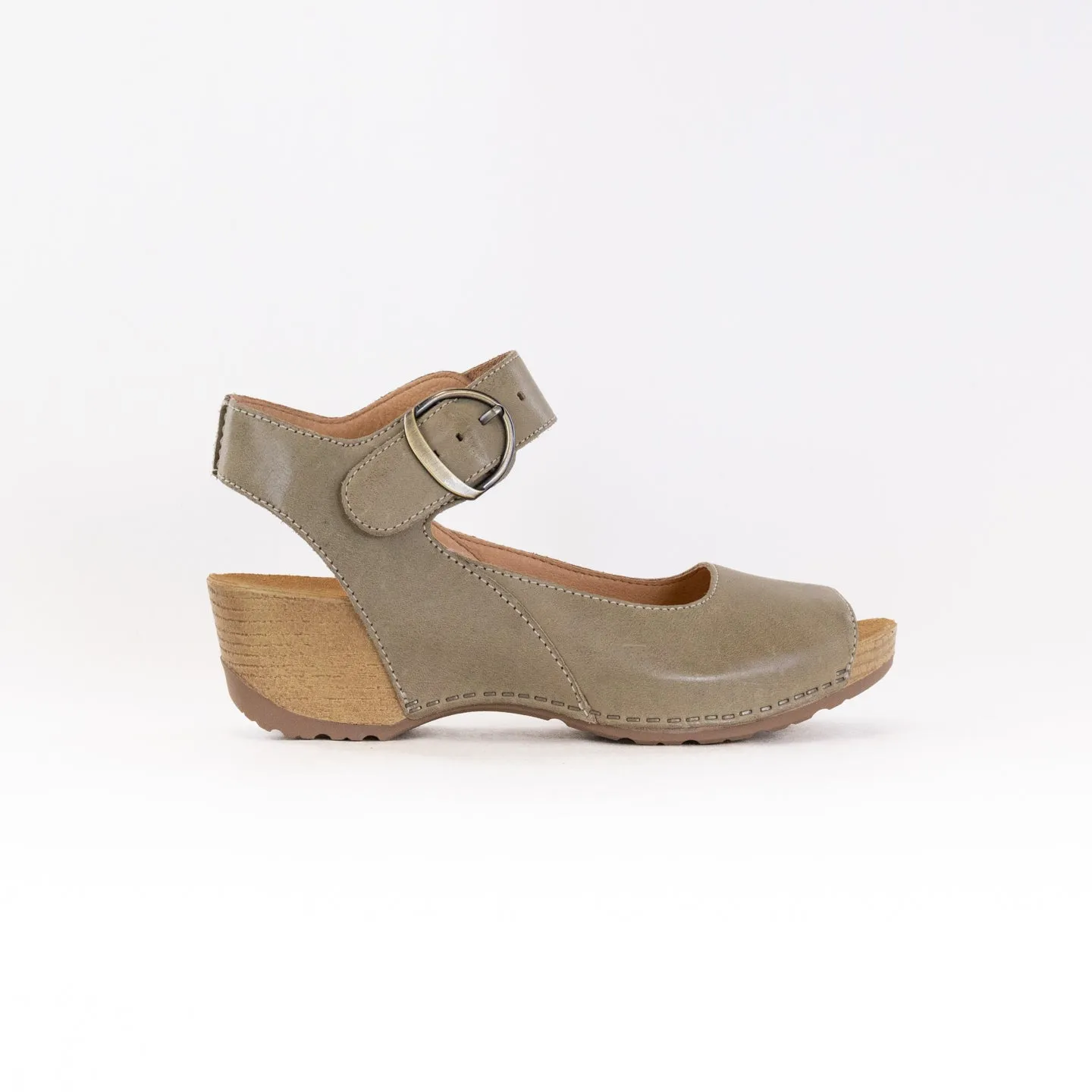 Dansko Tiana (Women's) - Khaki Leather Art Mood