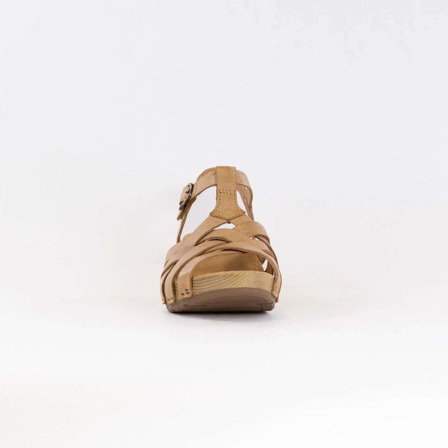 Dansko Tinley (Women's) - Tan Milled Burnished Leather Palm Feels