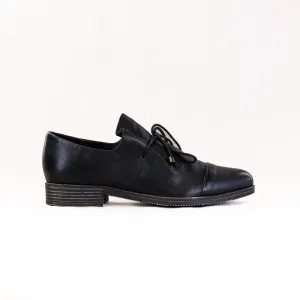 Django And Juliette Kotty (Women's) - Black Leather flexible sole Django And Juliette Kotty (Women's) - Black Leather long trails