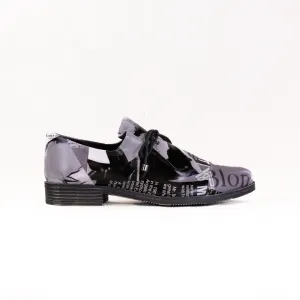 Django And Juliette Kotty (Women's) - News Print Leather edge control Django And Juliette Kotty (Women's) - News Print Leather dry zone