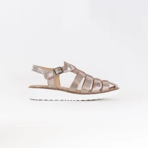 Django And Juliette Oblight (Women's) - Platino Scratch Leather Slow Travel Django And Juliette Oblight (Women's) - Platino Scratch Leather Chill Escape