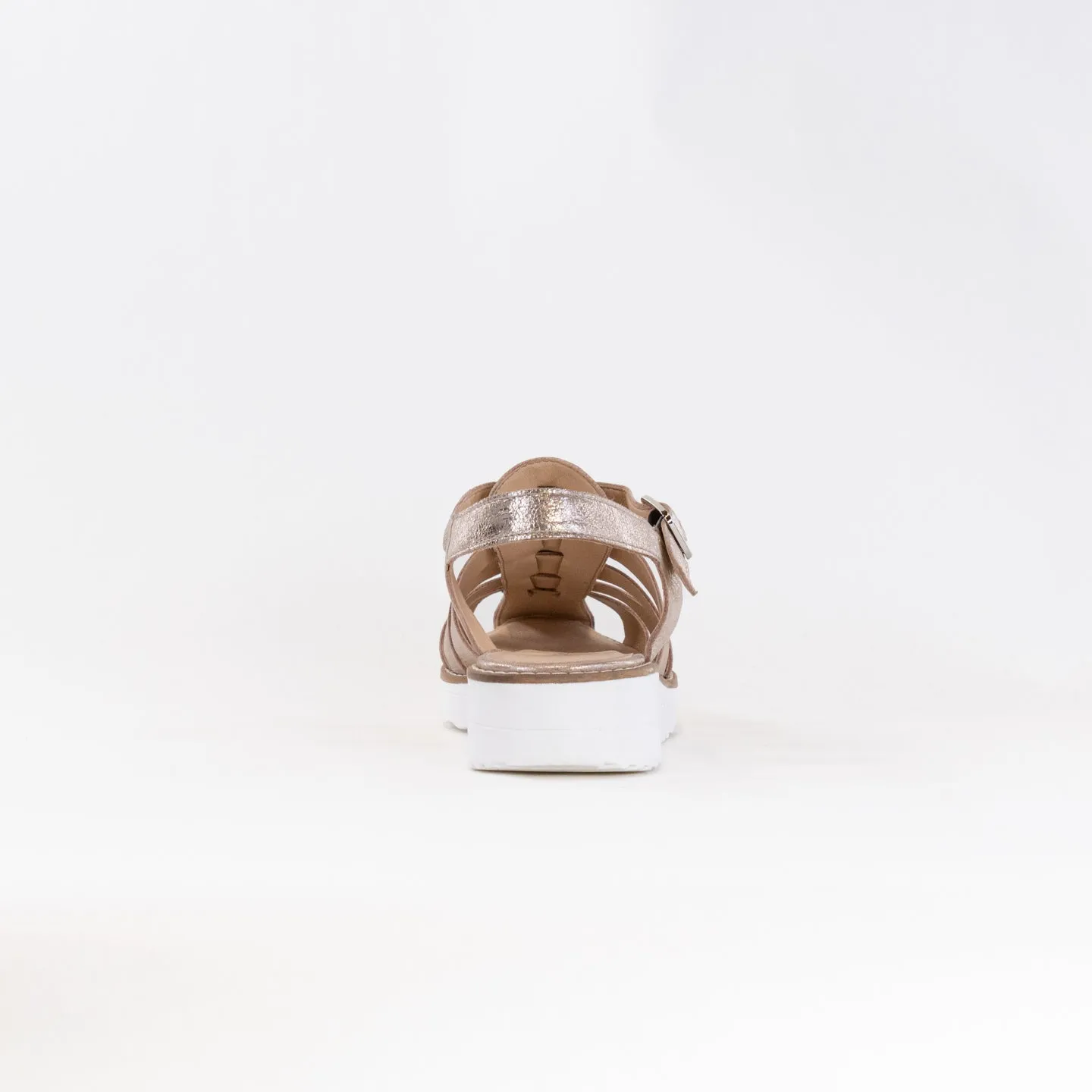 Django And Juliette Oblight (Women's) - Platino Scratch Leather Slow Travel