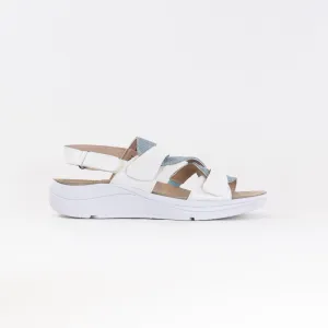 Drew Serenity (Women's) - White/Blue Combo Street Ease Drew Serenity (Women's) - White/Blue Combo Active Ease
