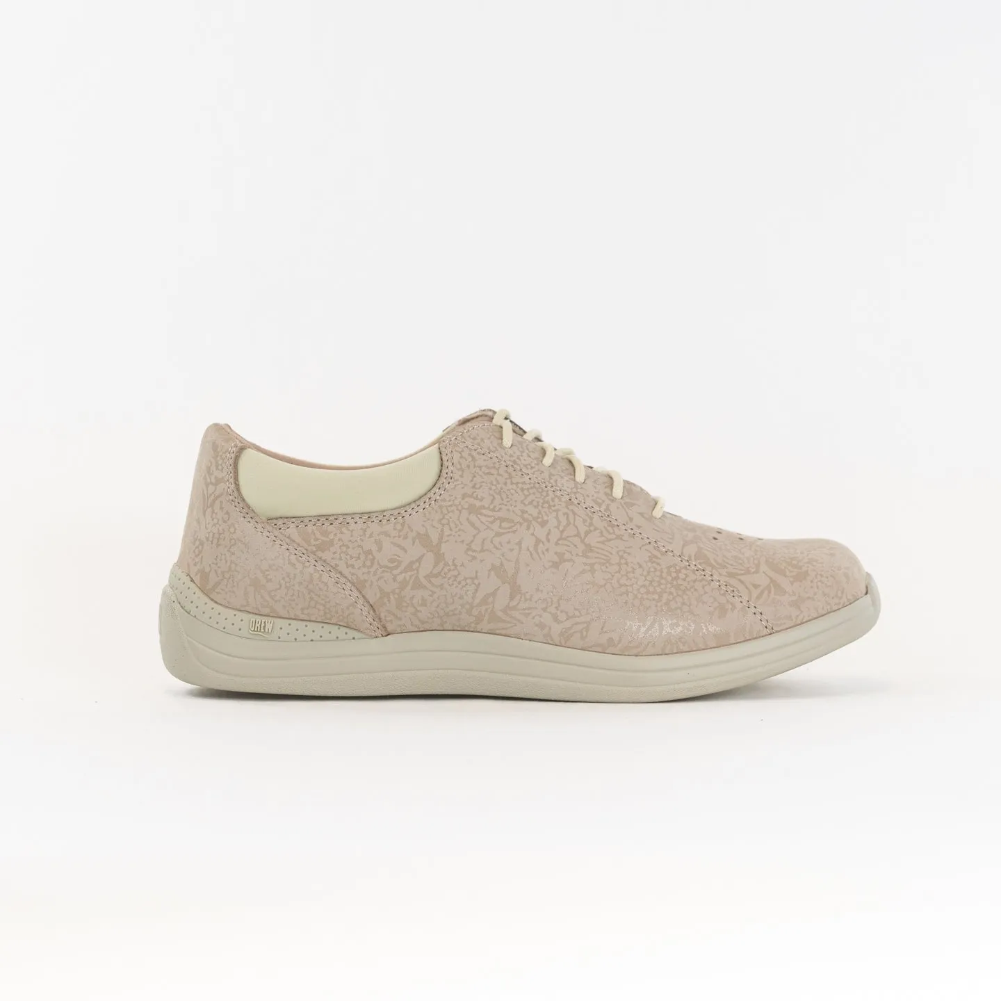 Drew Tulip (Women's) - Bone Foil Metallic snow traction
