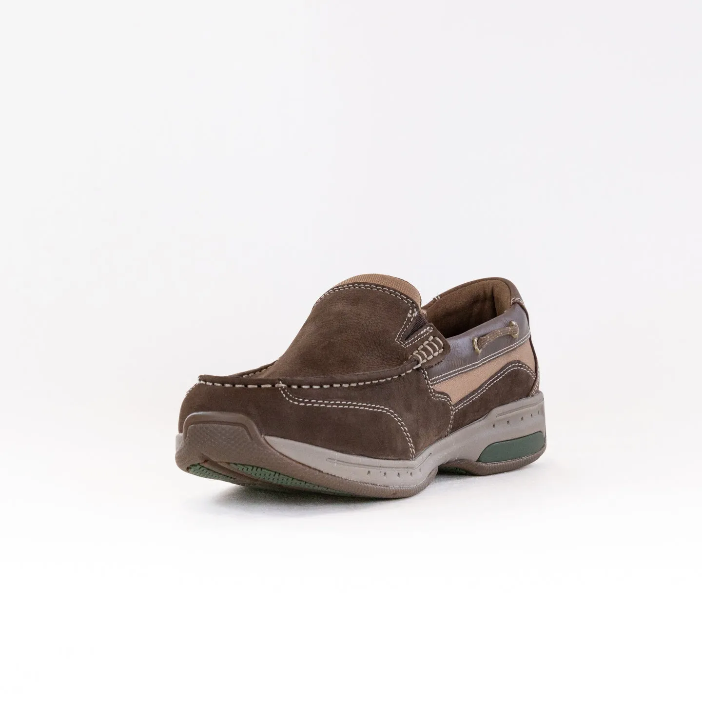 Dunham Captain Venetian Boat Shoe (Men's) - Java Nubuck strong hold