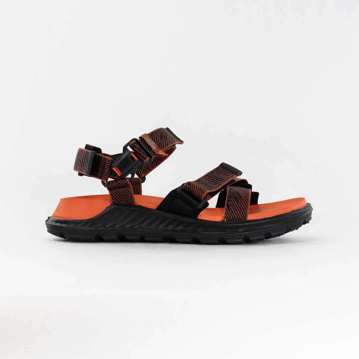 ECCO Exowrap Sandal (Men's) - Cognac Garden Style