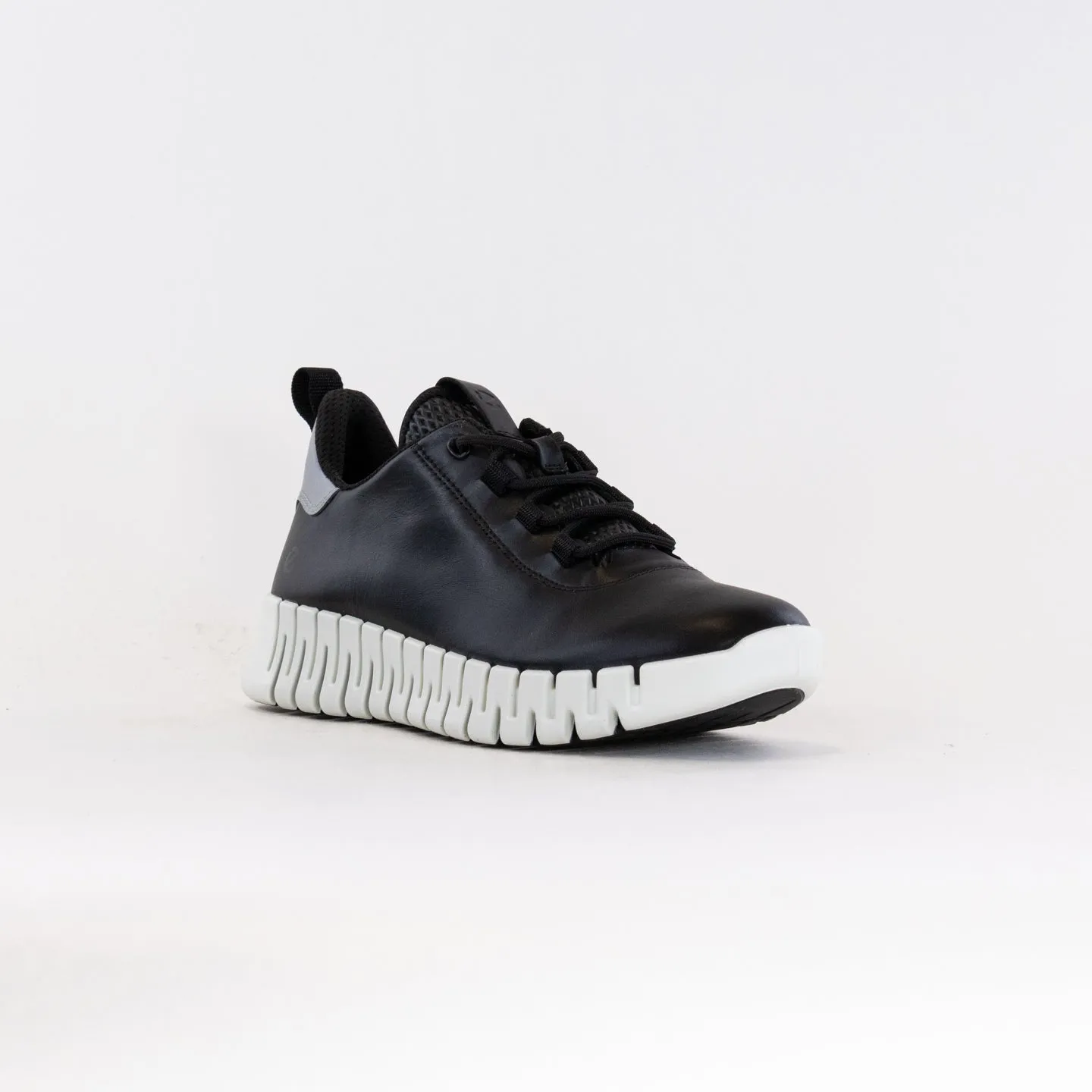 ECCO Gruuv Sneaker (Women's) - Black/Light Gray forest trekking