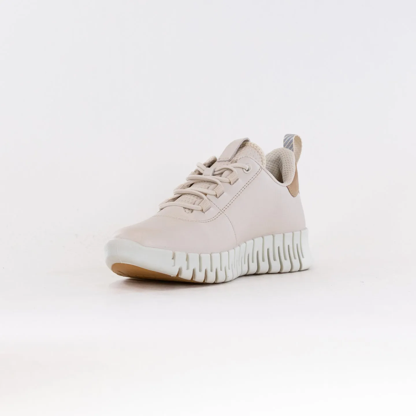 ECCO Gruuv Sneaker (Women's) - Limestone/Powder toe protection