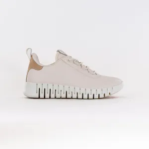 ECCO Gruuv Sneaker (Women's) - Limestone/Powder impact zone ECCO Gruuv Sneaker (Women's) - Limestone/Powder breathable mesh