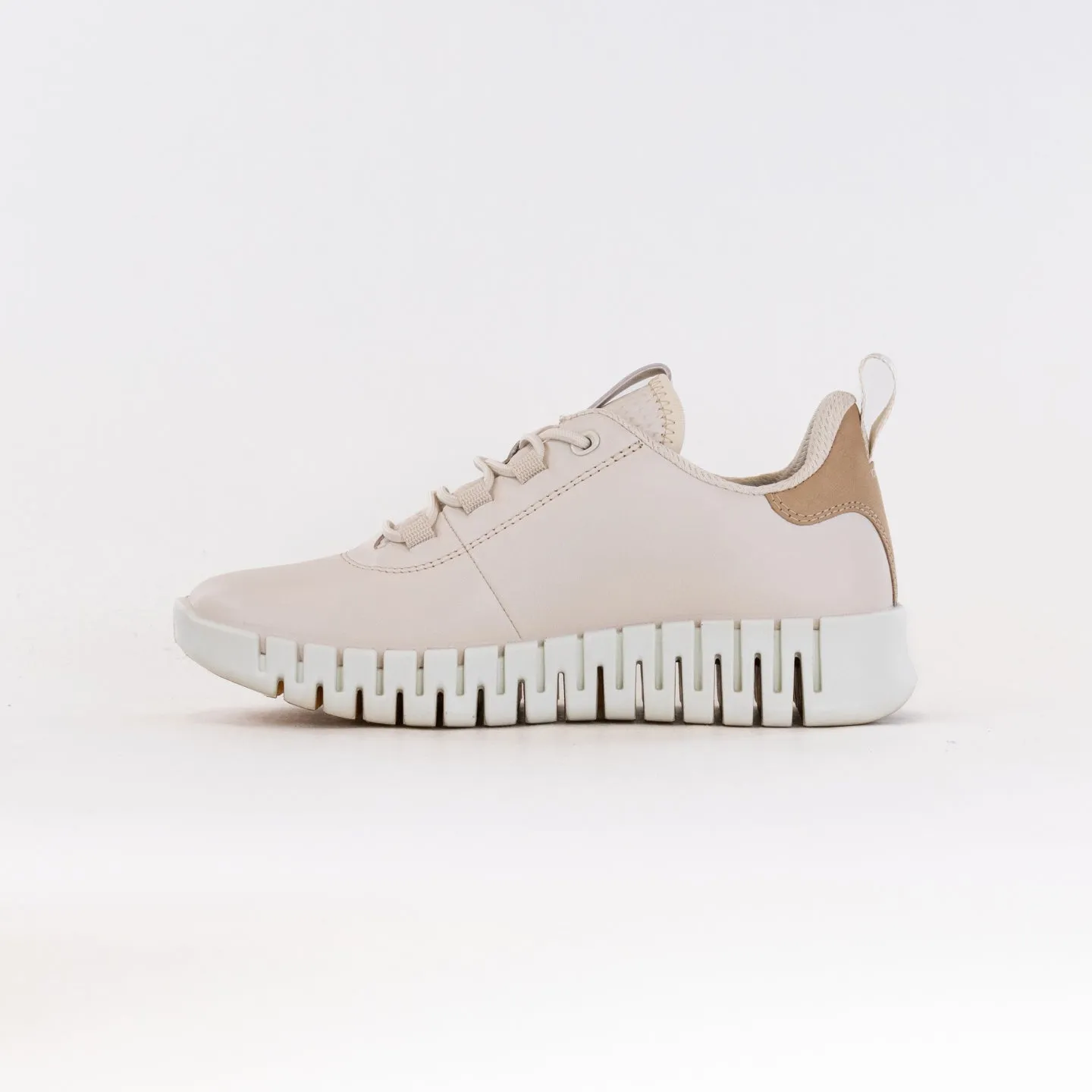 ECCO Gruuv Sneaker (Women's) - Limestone/Powder secure lock
