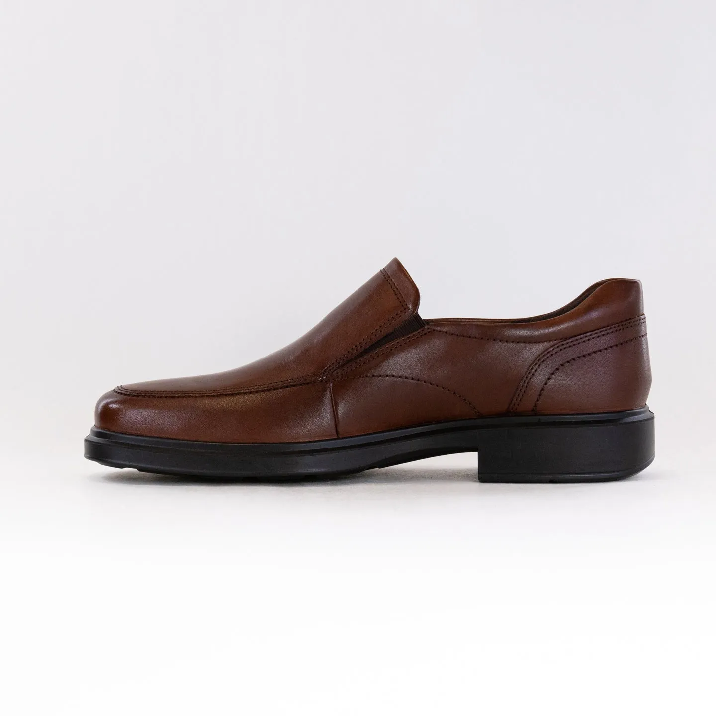 Ecco Helsinki 2.0 Apron Toe Slip-on (Men's) - Cognac quiet steps