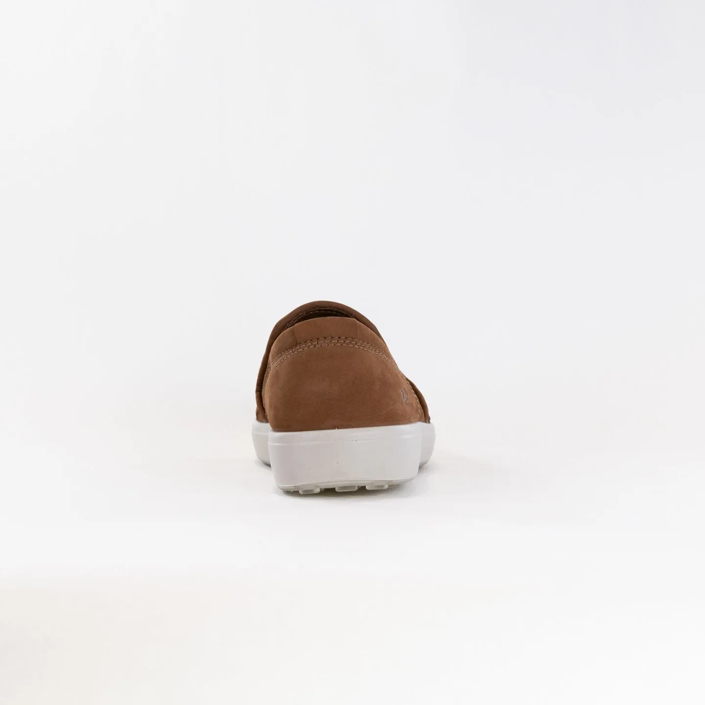 ECCO Men's Soft 7 Woven Slip-On (Men's) - Camel cross terrain