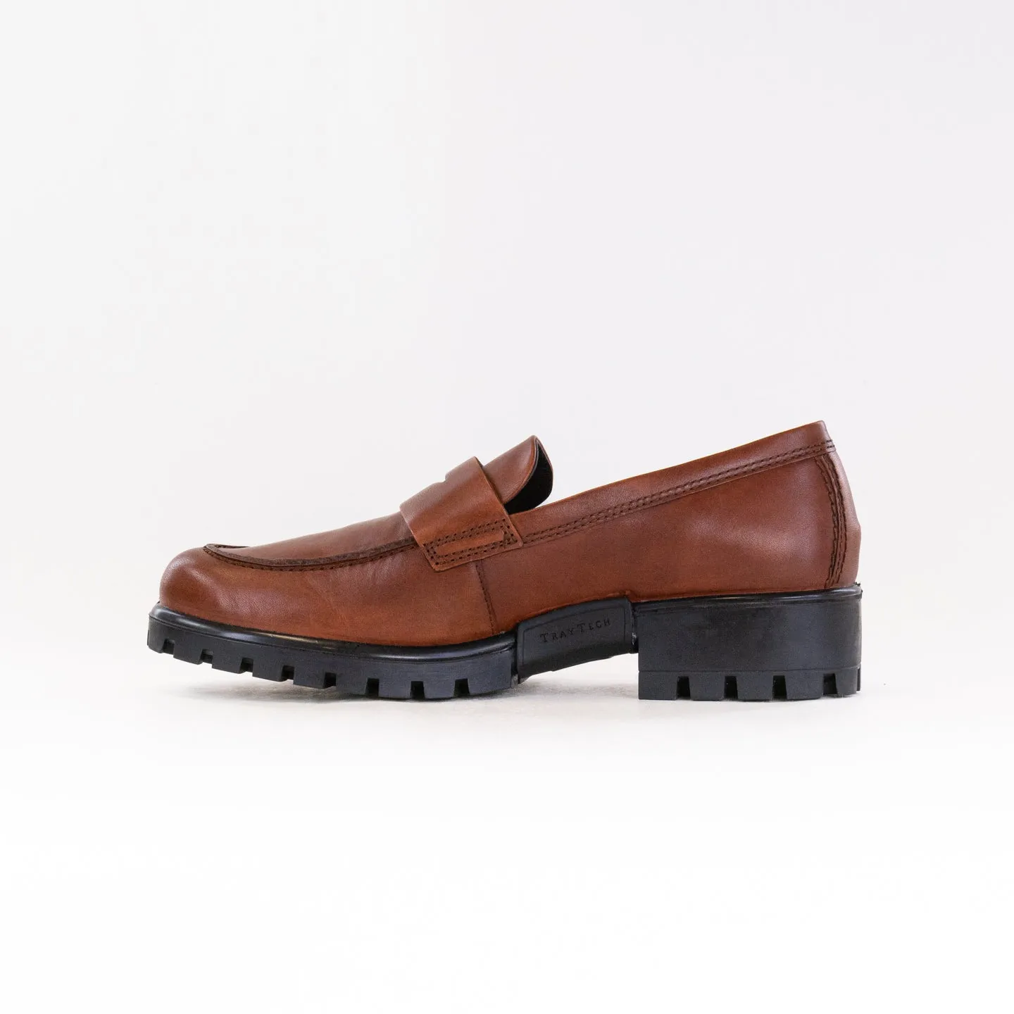 Ecco Modtray Penny Loafer (Women's) - Cognac treat yourself