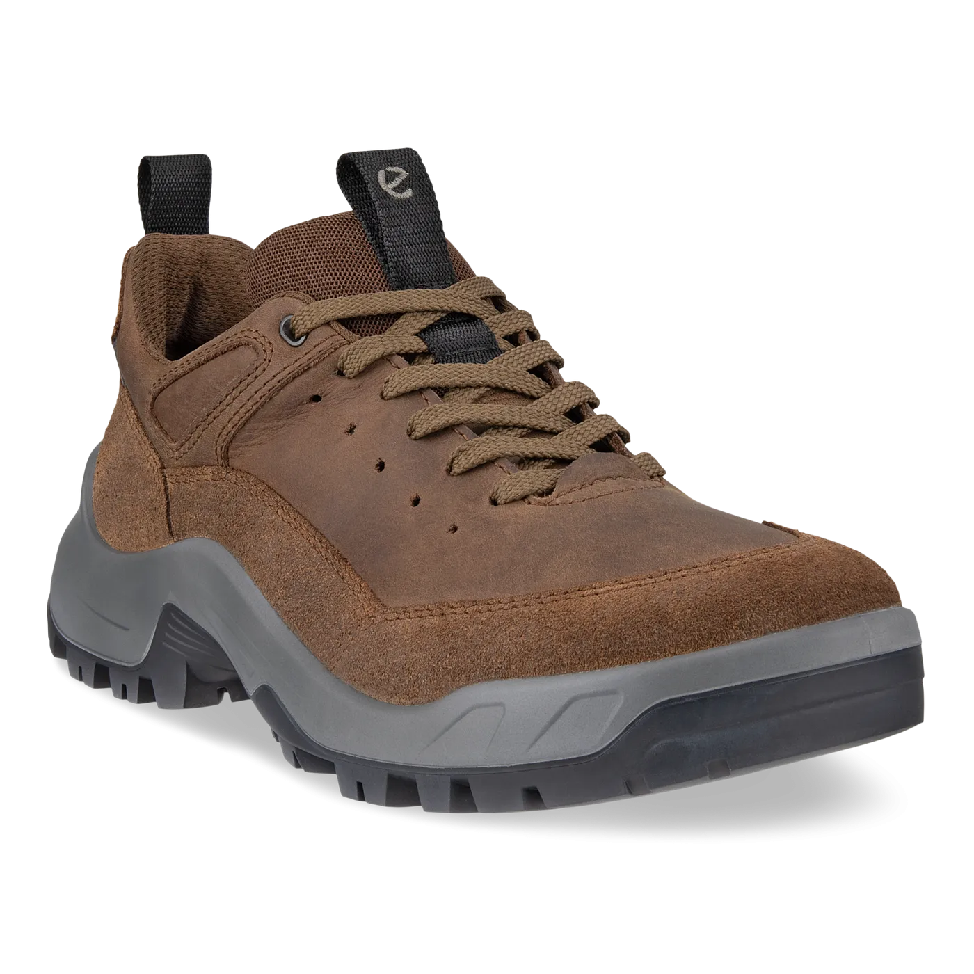 Ecco Offroad Lace-UP (Men's) Cocoa Brown gravel road