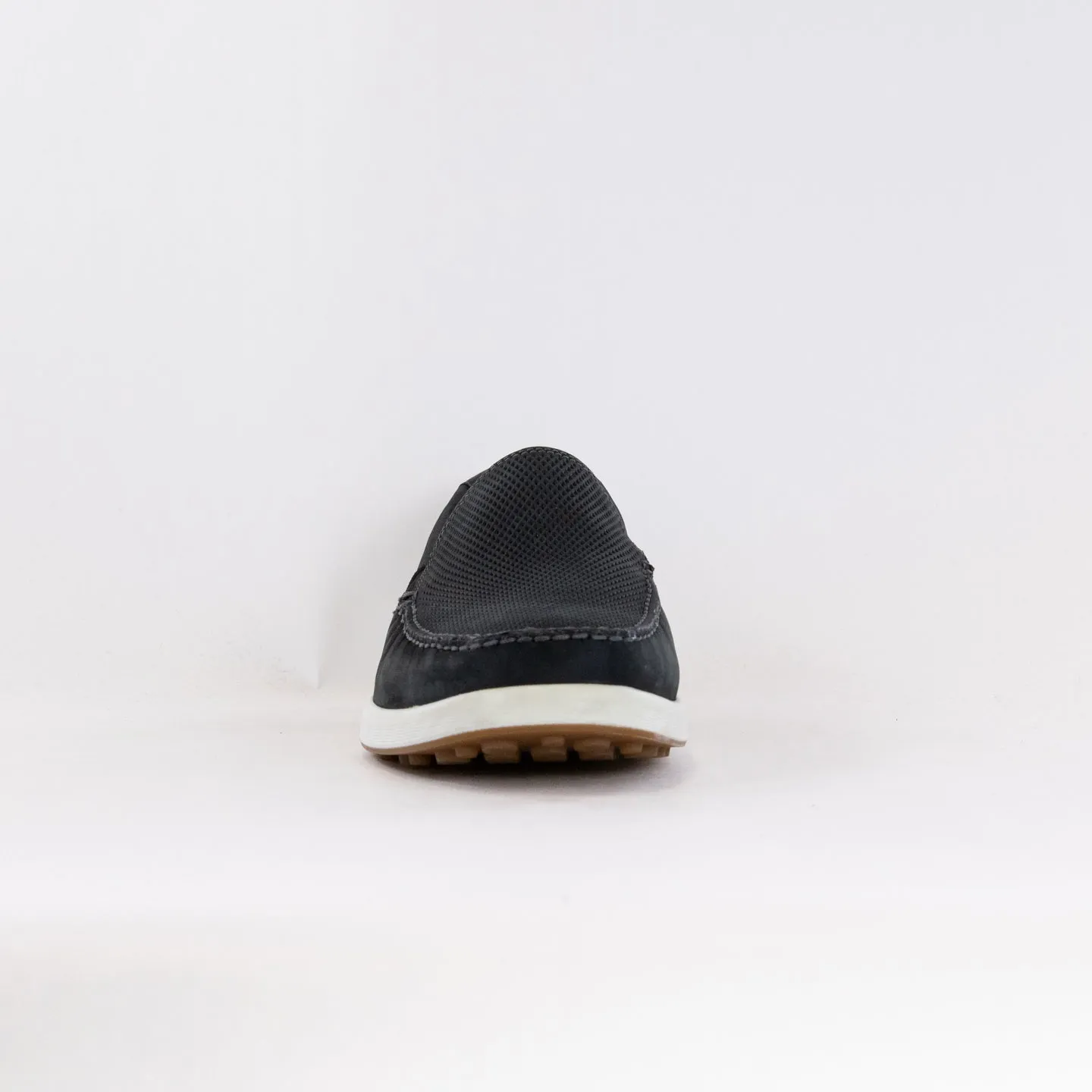 ECCO S Lite Moc Slip On (Men's) - Black seamless design