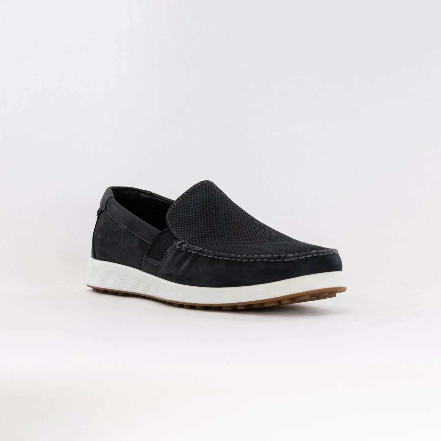 ECCO S Lite Moc Slip On (Men's) - Black night steps