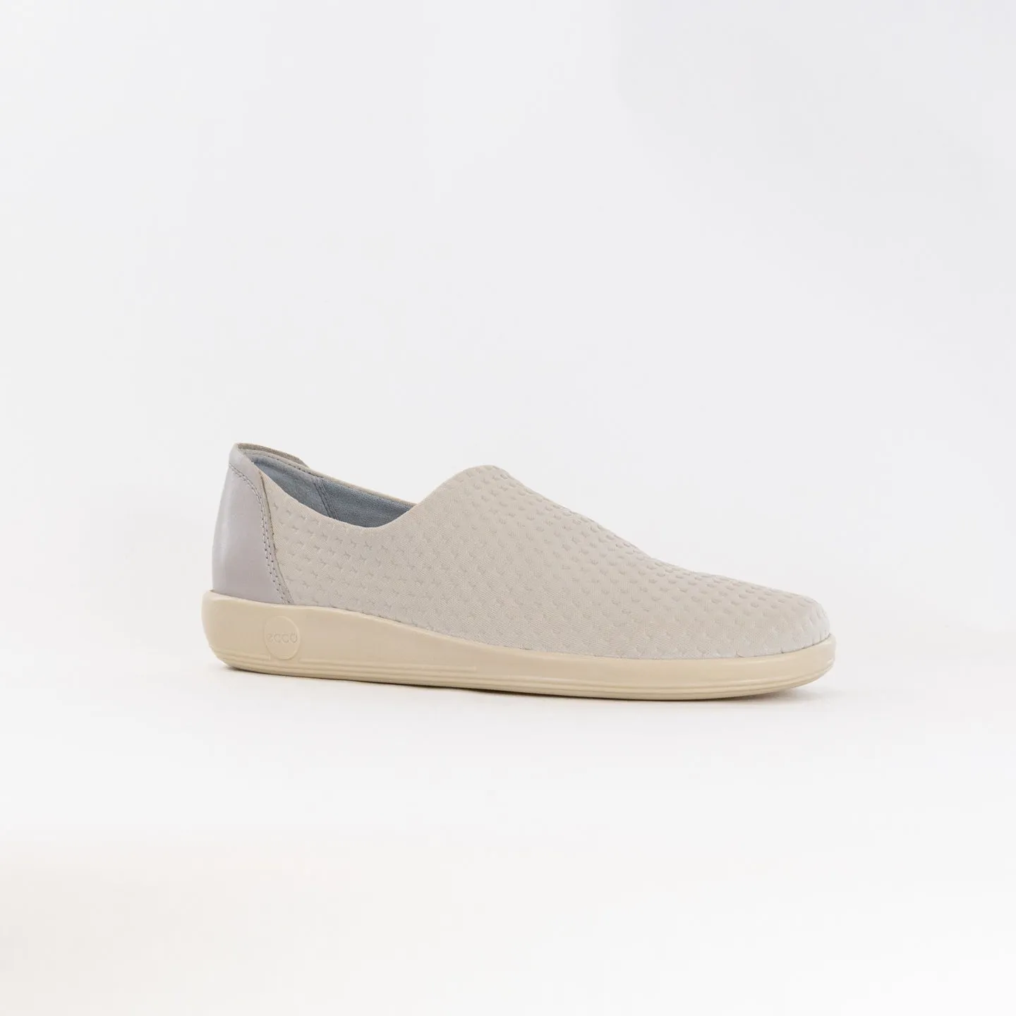 ECCO Soft 2.0 Slip On (Women's) - Gravel wet defense