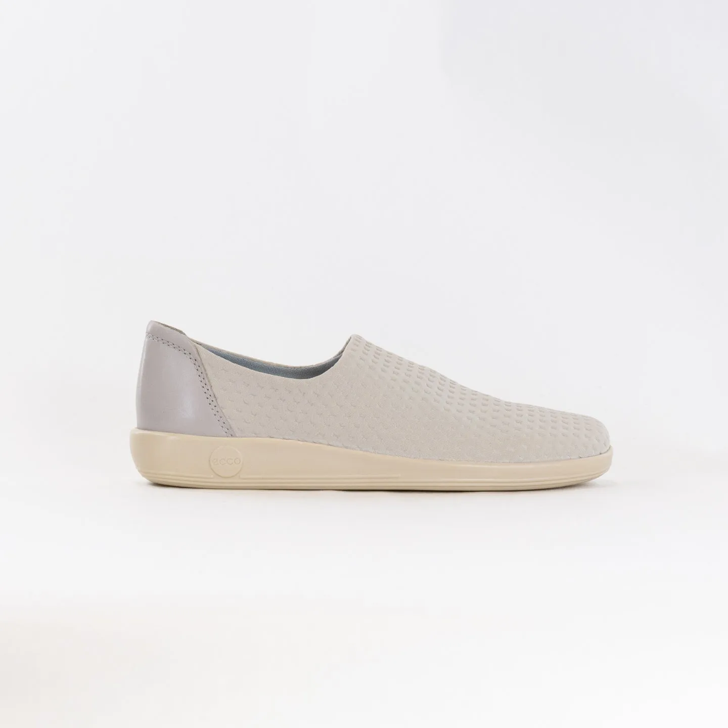 ECCO Soft 2.0 Slip On (Women's) - Gravel firm lock