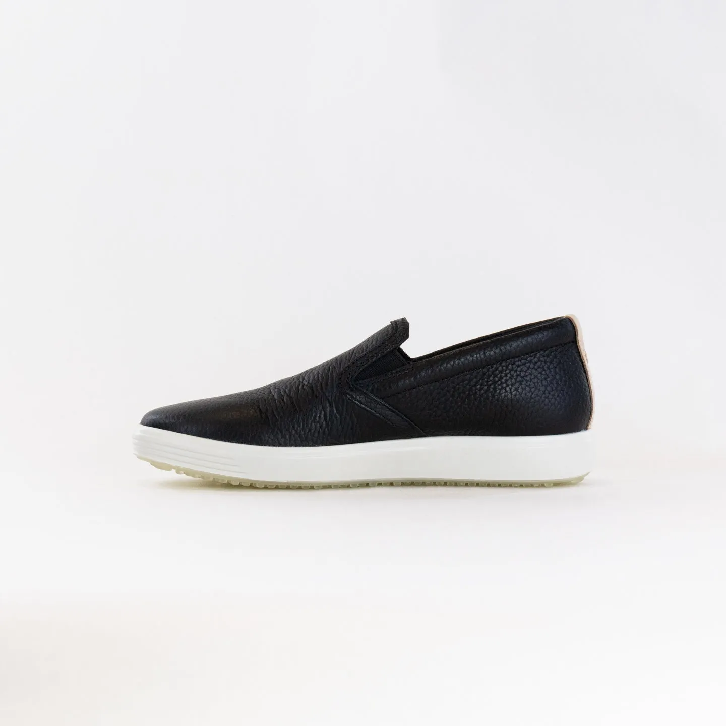 ECCO Soft 7 Casual Slip On (Women's) - Black wide fit