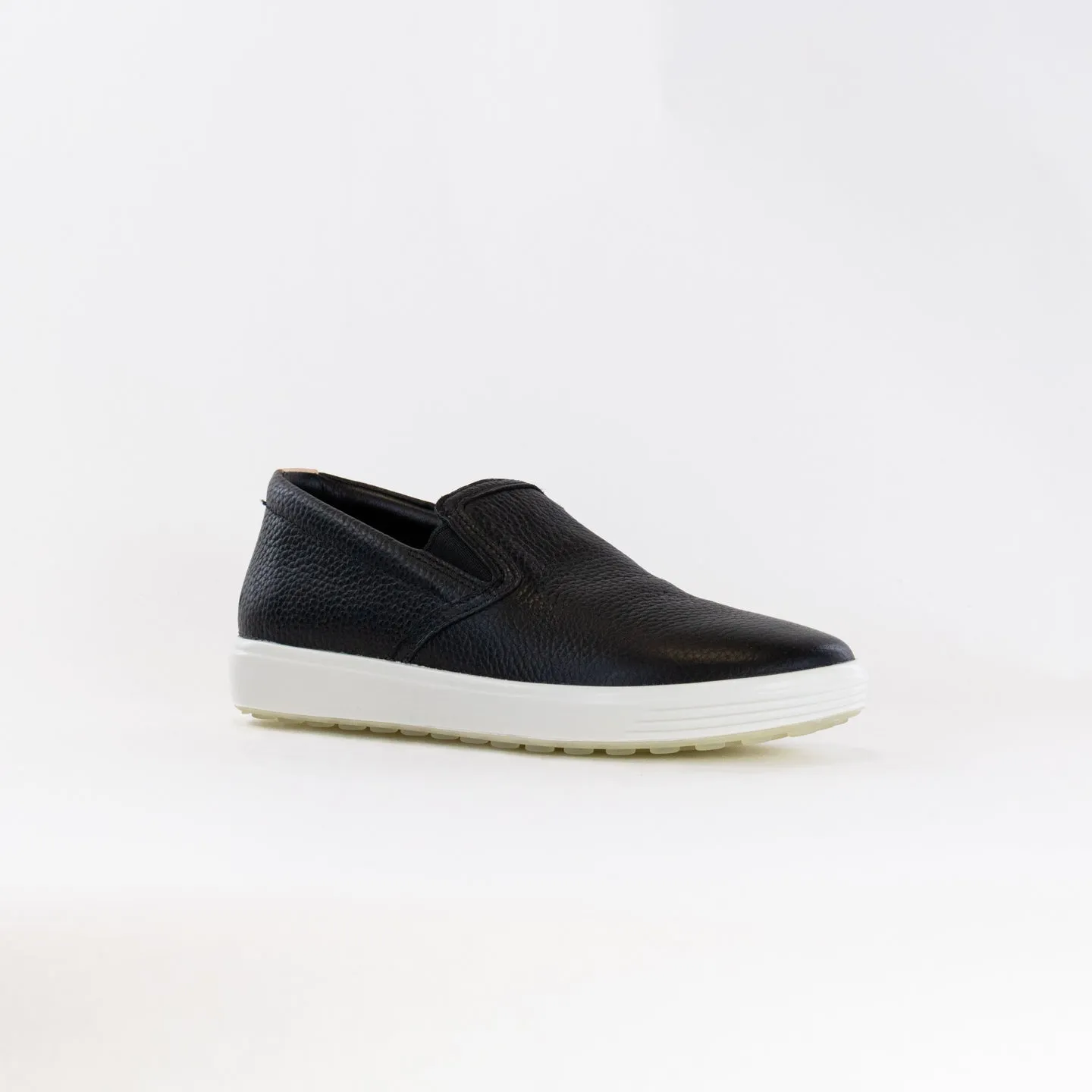 ECCO Soft 7 Casual Slip On (Women's) - Black plantar fasciitis