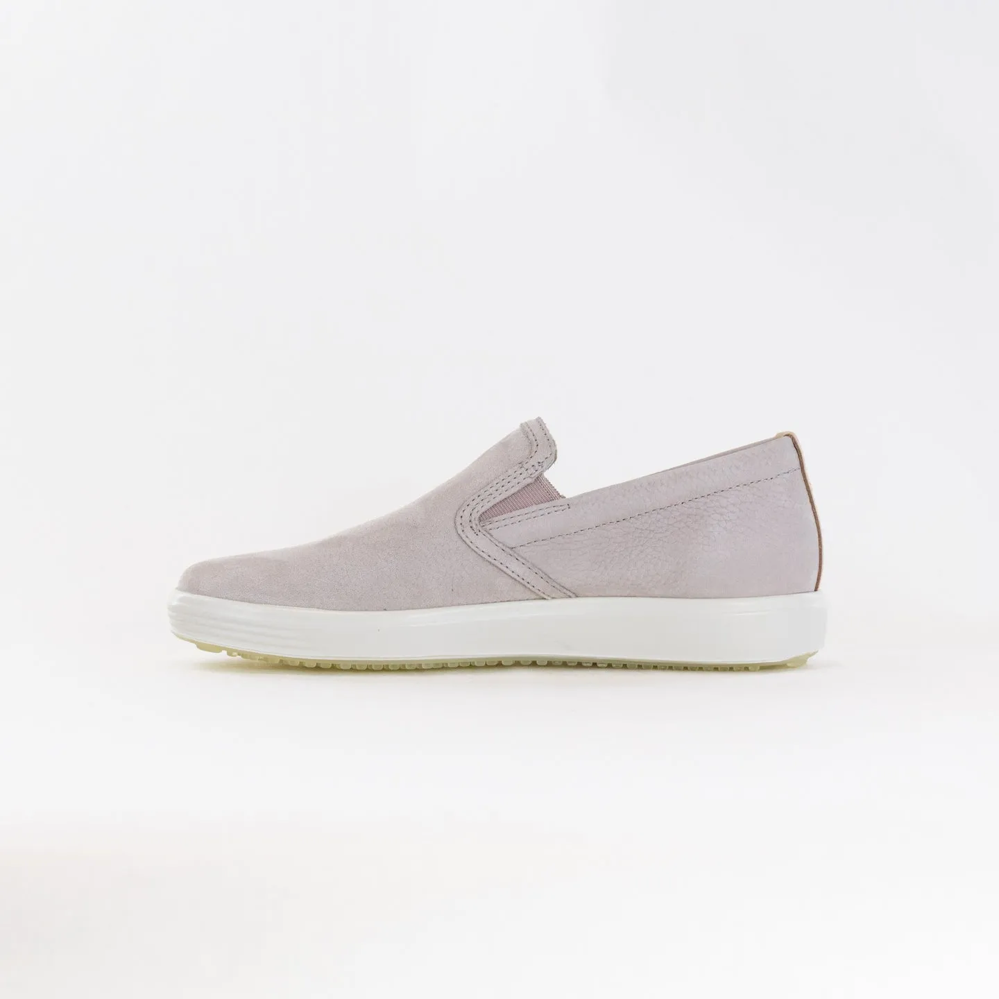 ECCO Soft 7 Casual Slip On (Women's) - Grey Rose/Powder forever style