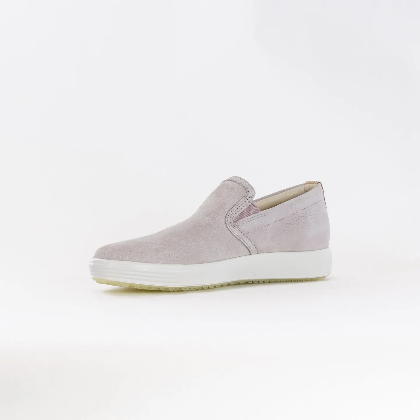 ECCO Soft 7 Casual Slip On (Women's) - Grey Rose/Powder field walk