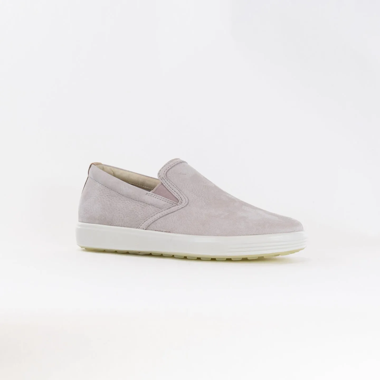 ECCO Soft 7 Casual Slip On (Women's) - Grey Rose/Powder air mesh