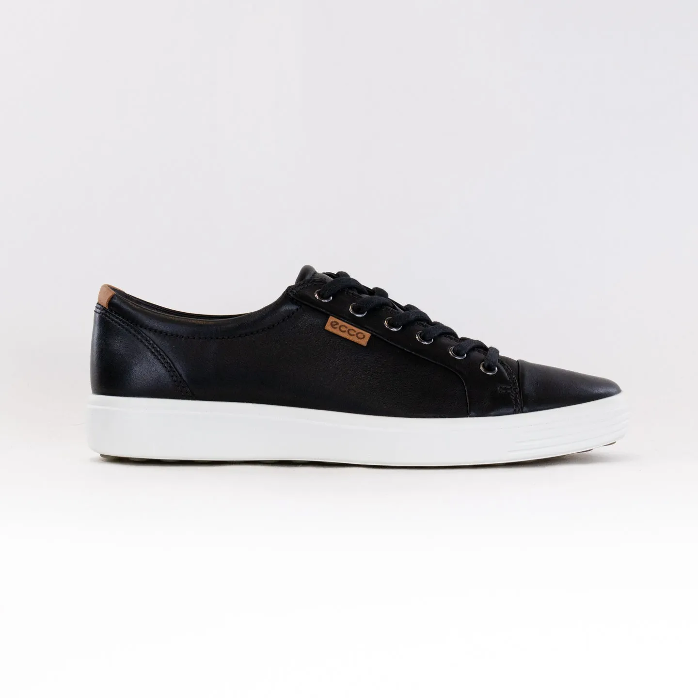 Ecco Soft 7 Sneaker (Men's) - Black everyday wear