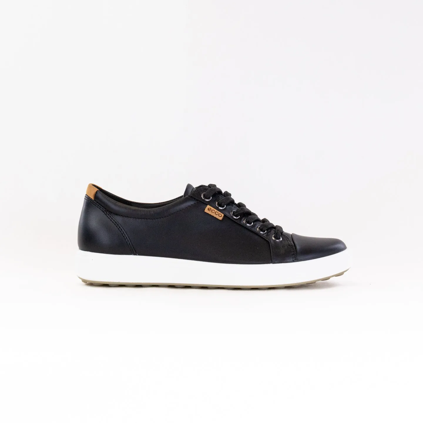 Ecco Soft 7 Sneaker (Women's) - Black slope walk