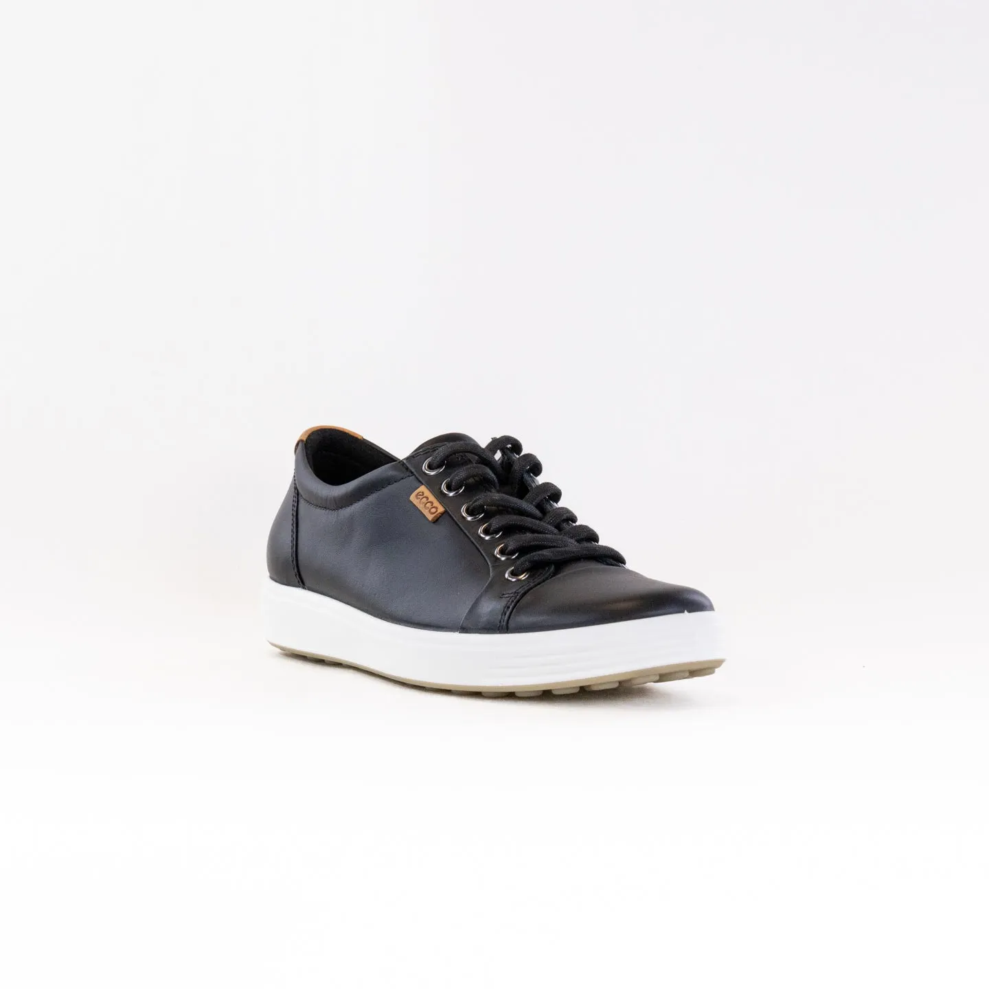 Ecco Soft 7 Sneaker (Women's) - Black arch support