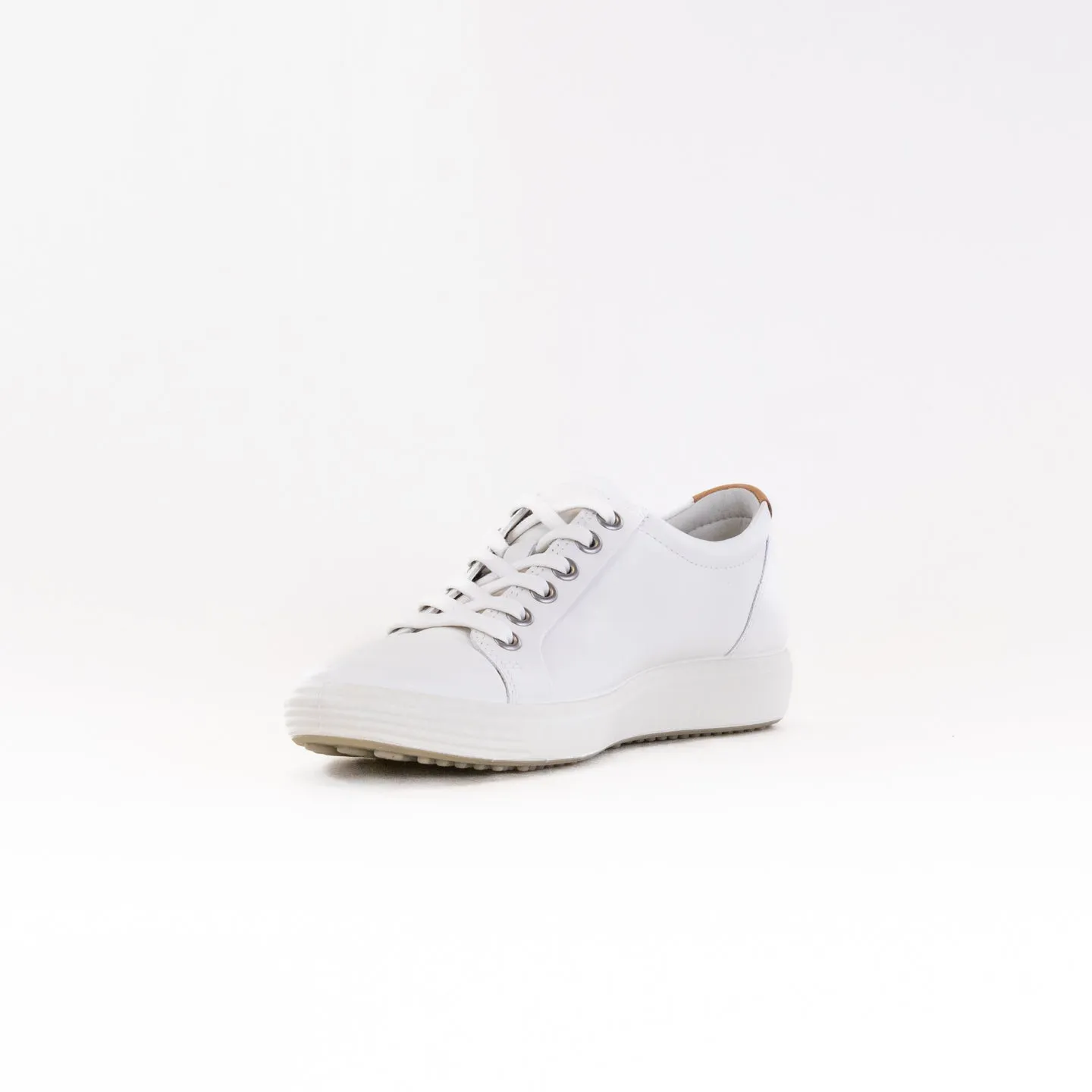 Ecco Soft 7 Sneaker (Women's) - White peace path
