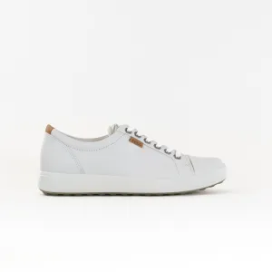 Ecco Soft 7 Sneaker (Women's) - White firm track Ecco Soft 7 Sneaker (Women's) - White foot contour